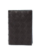 Bottega Veneta Intrecciato Calfskin Passport Wallet Fondant
