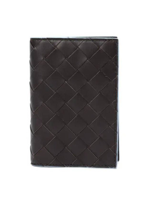 Bottega Veneta Intrecciato Calfskin Passport Wallet Fondant