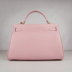 Hermes Kelly 32cm Togo Leather Handbag 6108 Pink Golden