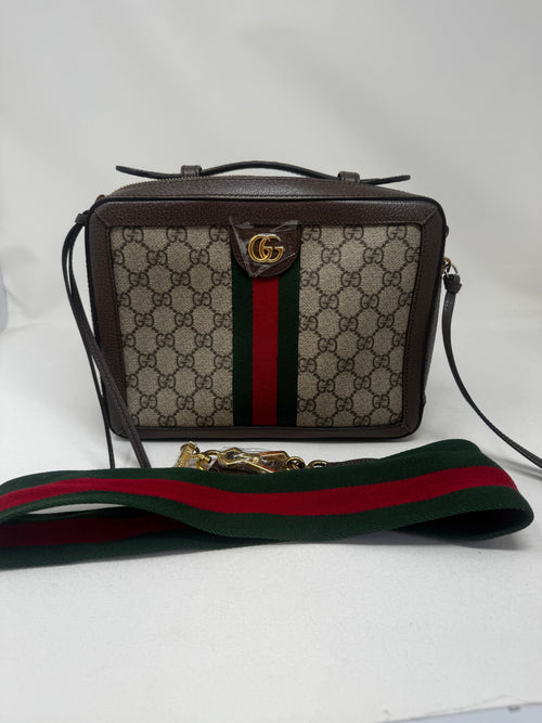 Gucci GG Supreme Ophidia - Neutrals Crossbody Bags, Handbags BJ1-09