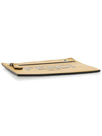 Fendi Peekaboo Pocket Clutch Bag Yellow
