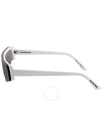 Balenciaga Square Square Sunglasses Silver