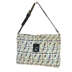 Fendi Zucca  Canvas Shoulder Bag ()