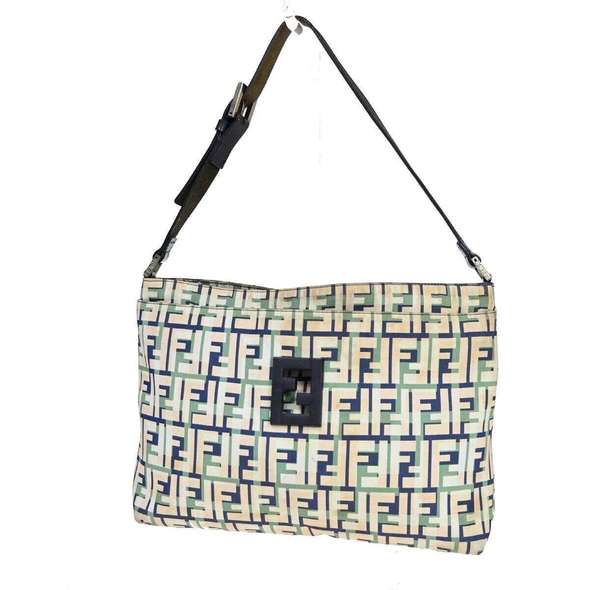Fendi Zucca  Canvas Shoulder Bag ()