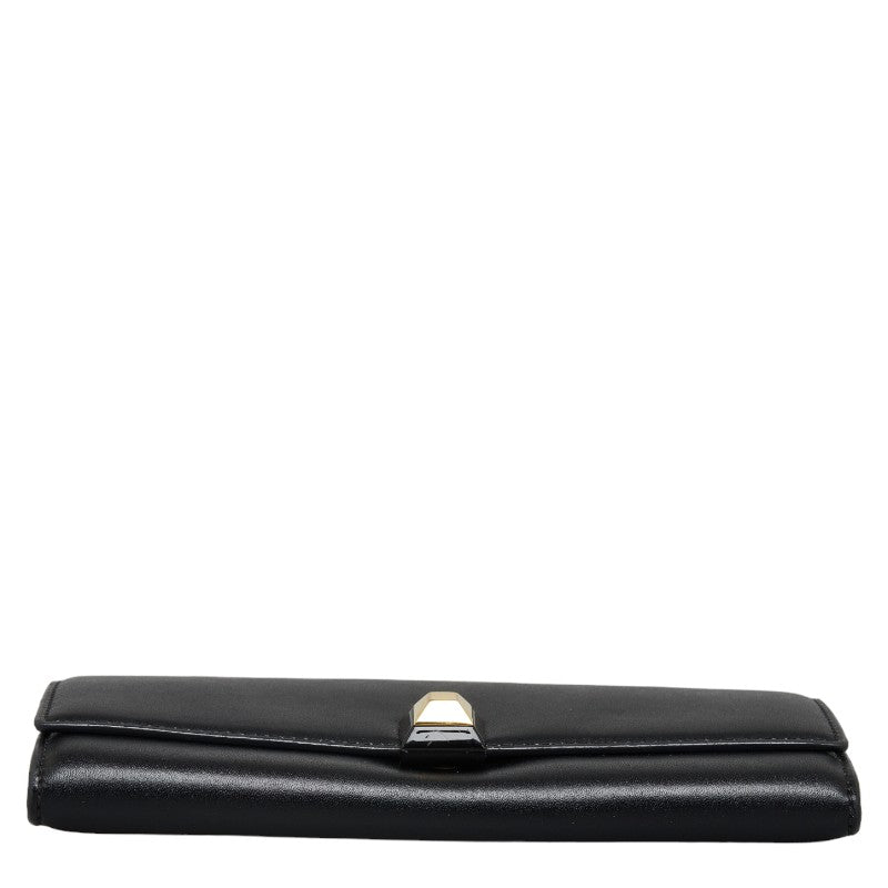 Fendi Long Wallet 8M0251 Black Leather Lady Fendi