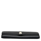 Fendi Long Wallet 8M0251 Black Leather Lady Fendi