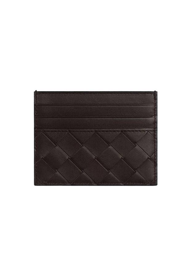 Bottega Veneta Intrecciato Leather Card Wallet Fondant