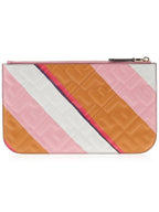 Fendi Monogram FF Logo Clutch Bag
