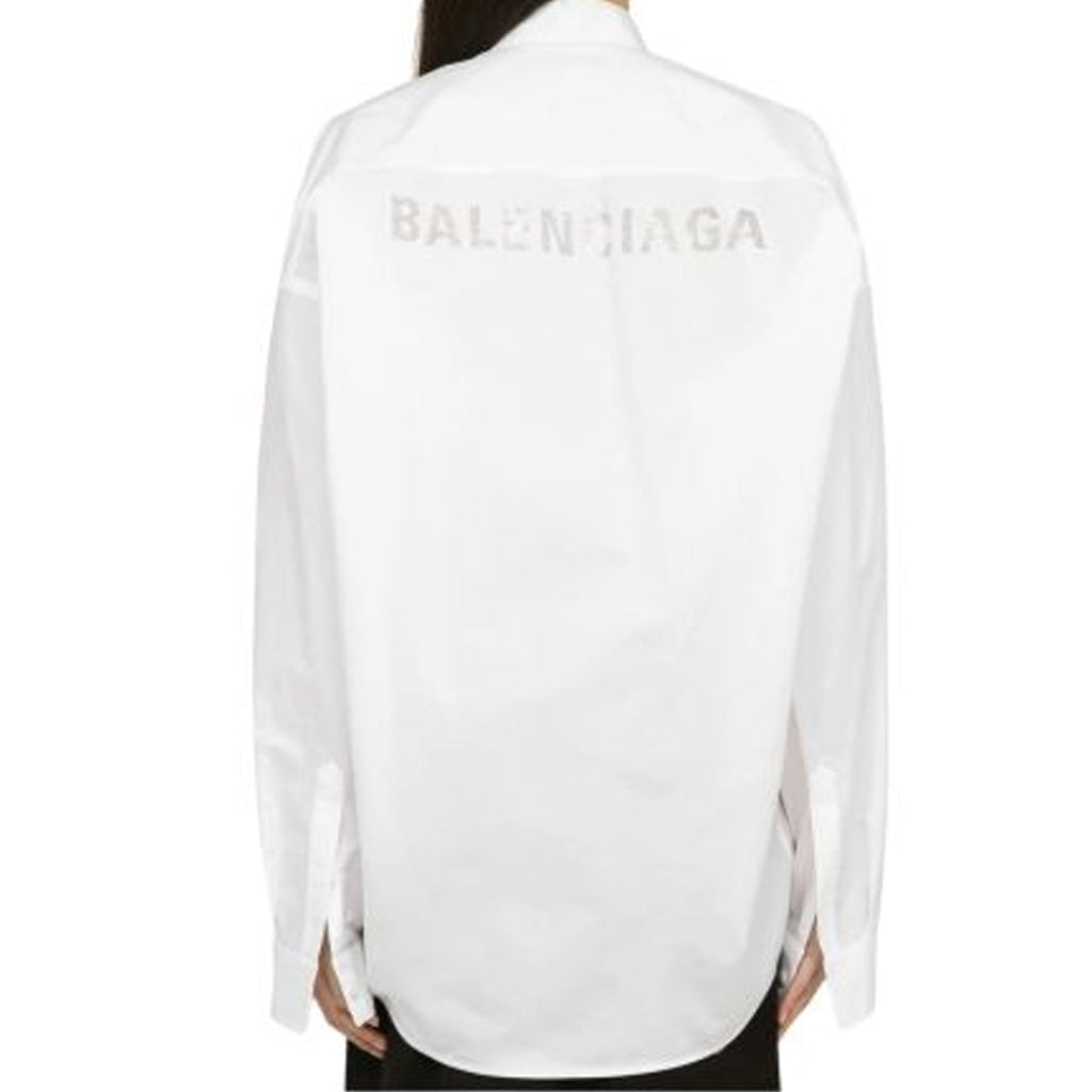 Balenciaga Poplin Oversize Shirt Women