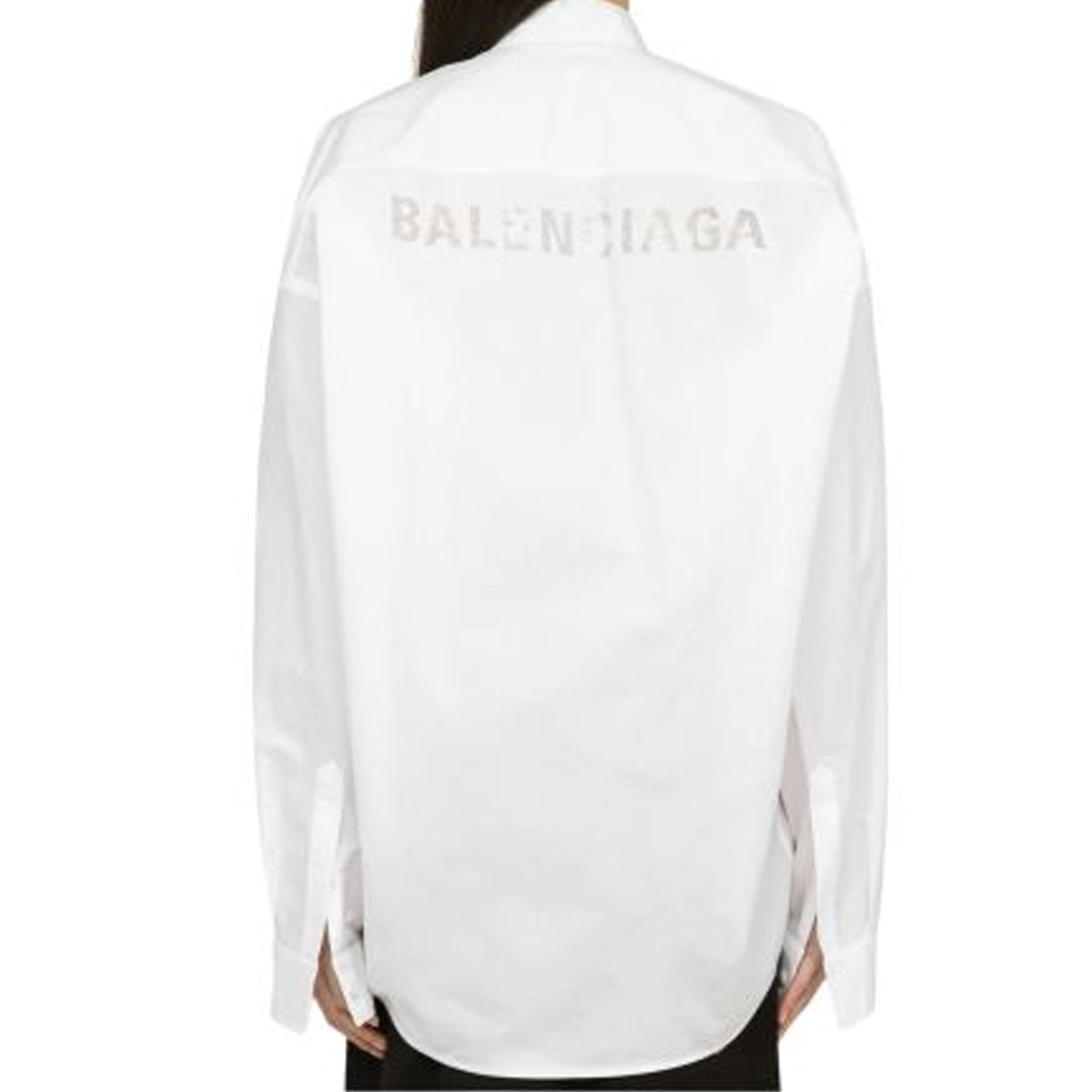 Balenciaga Poplin Oversize Shirt Women