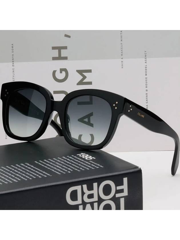 CELINE Eyewear Square Sunglasses Black