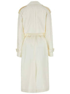 Burberry doublebreasted belted trench coat