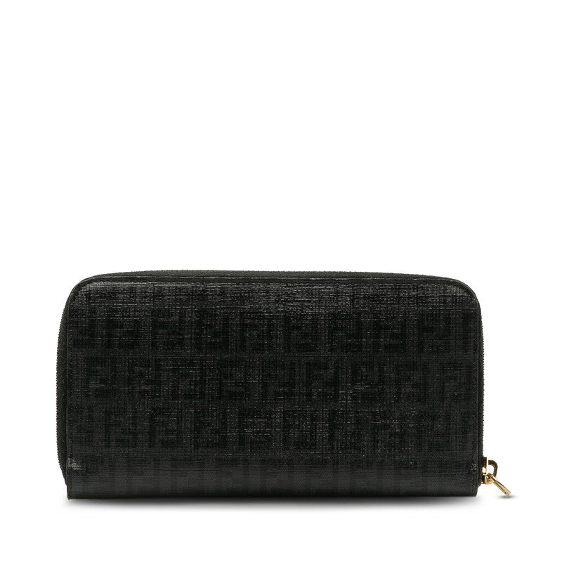 FENDI Long Wallet in Leather Black 8M0024 Ladies
