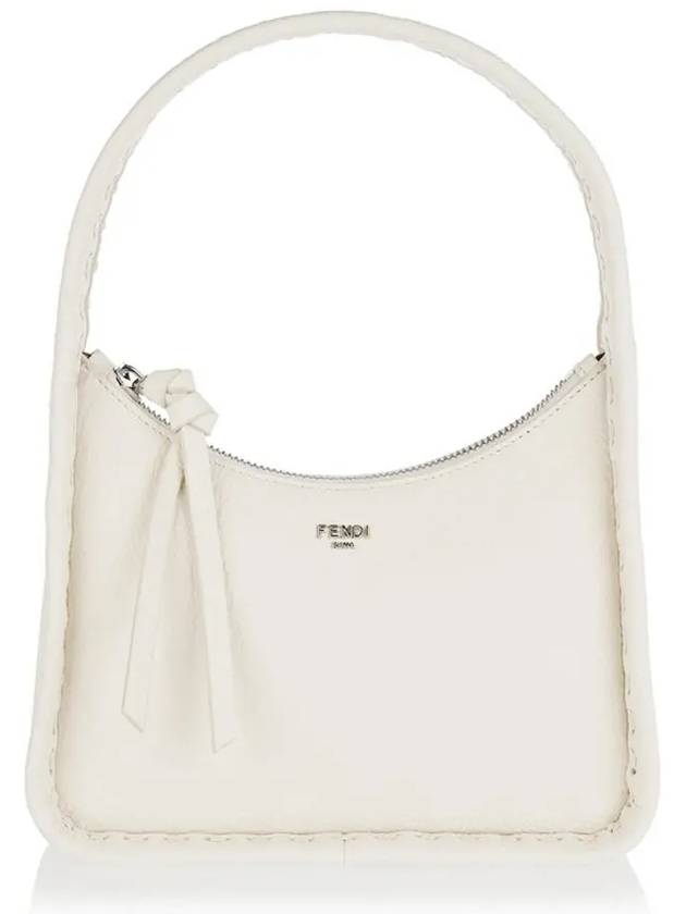 Fendi Mini Fendessence Hobo Shoulder Bag White