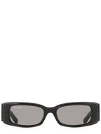 Balenciaga Eyewear Max Rectangle Sunglasses Black
