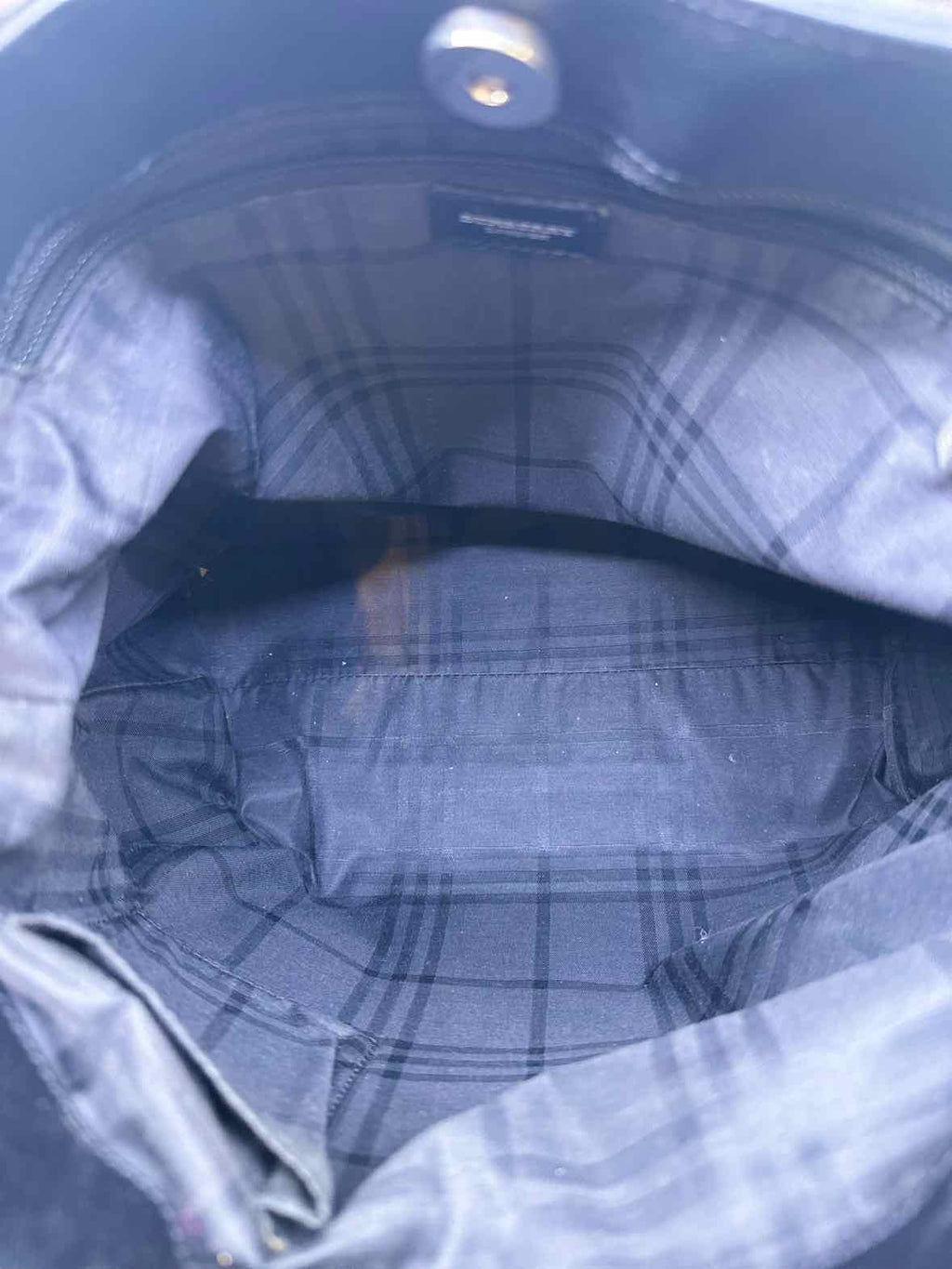 BURBERRY Black Leather Handbag