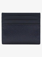 Fendi FF Micro Card Wallet Navy