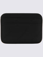Balenciaga Embossed Logo Card Wallet Black