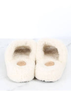 CELINE Logo Shearling Slippers 36 5 235