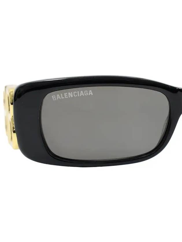 Balenciaga Eyewear Dynasty Rectangle Sunglasses Bb0096S 001 Black