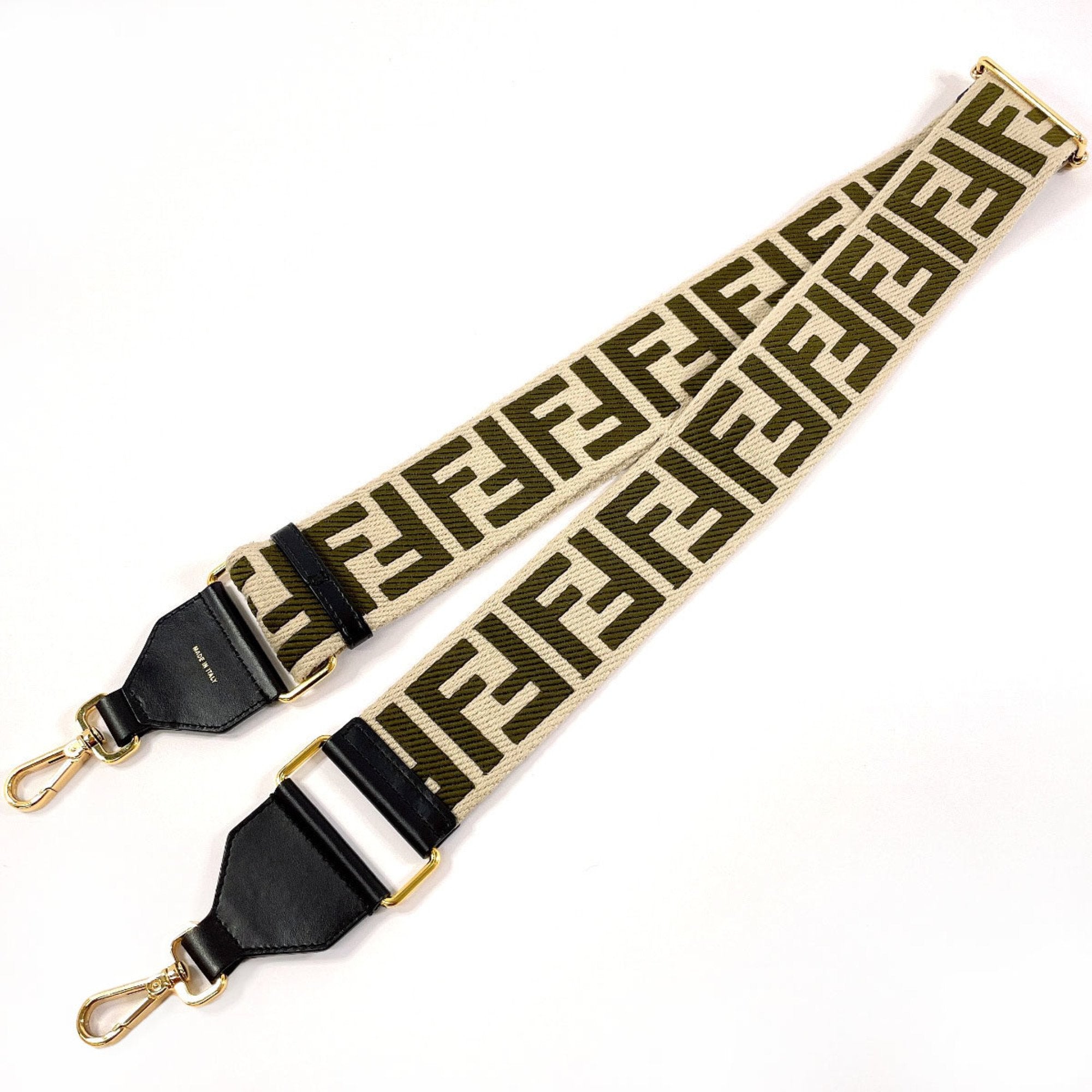 Fendi Zucca   Canvas Leather Strap ()