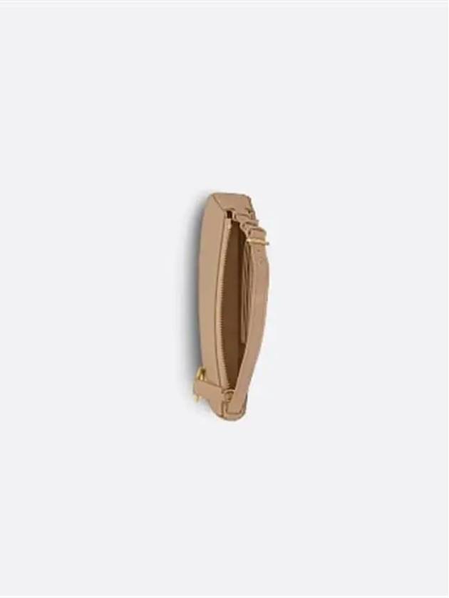 Saddle Rodeo Goatskin Pouch Bag Biscuit Dior