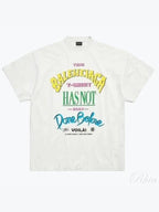 Balenciaga 24FW long sleeve t-shirt 787349TQVW49012 DIRTY WHITE