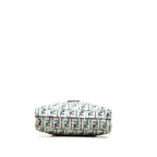 Fendi Zucca Mini  Bag Navy Green Multicolor Nylon Leather  Fendi