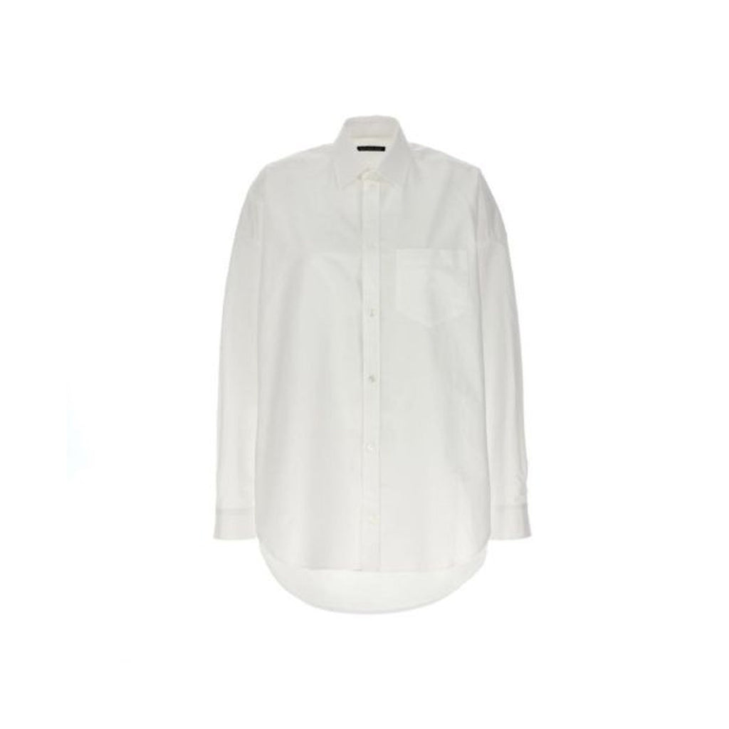 Balenciaga Poplin Oversize Shirt Women