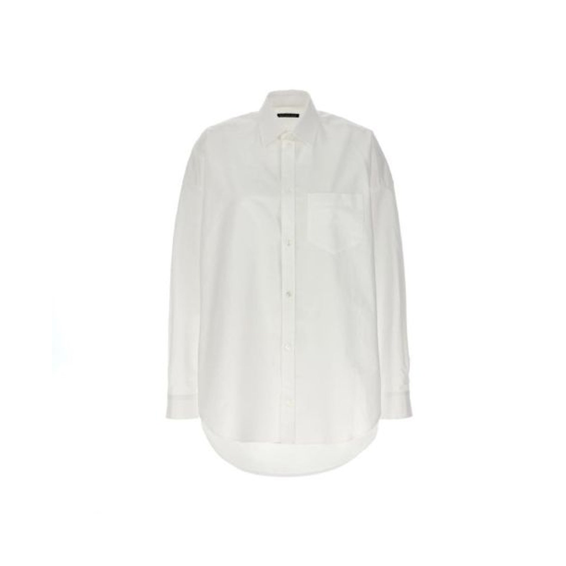 Balenciaga Poplin Oversize Shirt Women