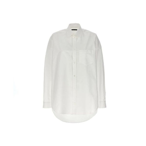 Balenciaga Poplin Oversize Shirt Women