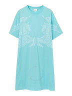 Burberry Burberry Connie Mirrored EKD Print Cotton T Shirt Dress Size Small