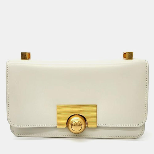 Bottega Veneta White Classic Bag