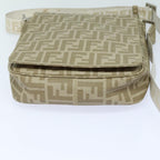 Fendi Zucca  Canvas Shoulder Bag ()