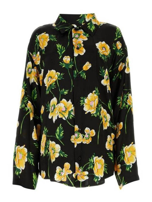 Balenciaga Shirt 681631TPL45 1361 BLACKYELLOW