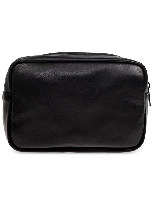 Balenciaga Balenciaga Cosmetic Bag With Logo, Men's, Black