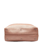Fendi Selleria Champagne pink Leather Handbag Tote Bag ()