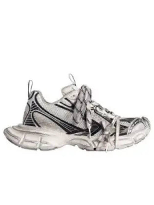 Balenciaga 3XL Low-Top Sneakers Black White