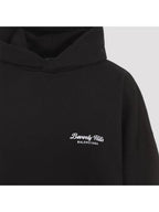 Balenciaga Beverly Hills Embroidered Hoodie Black