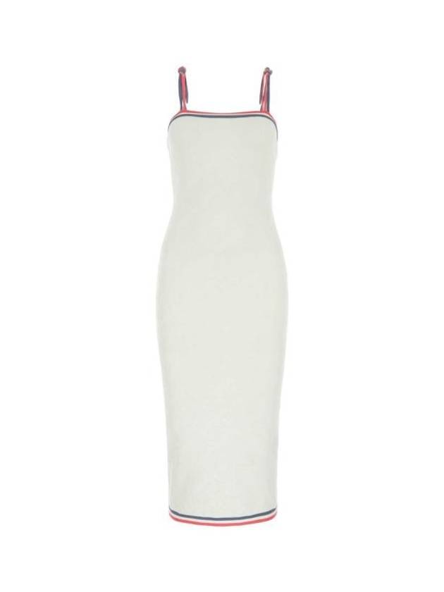 Fendi midi dress FZDB45ANZE F0ZNM WHITE