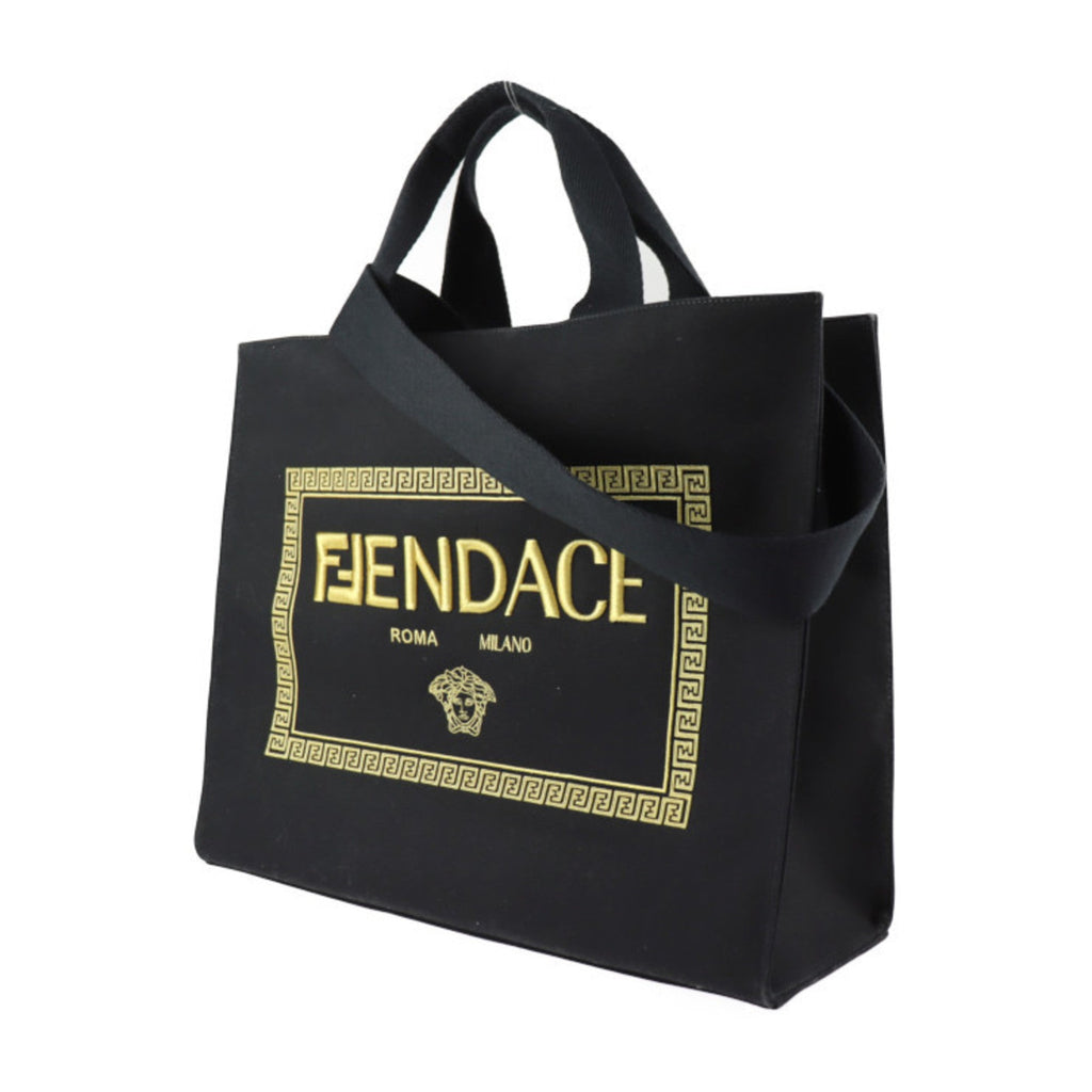 Fendi  Canvas Handbag Shoulder Bag Tote Bag ()