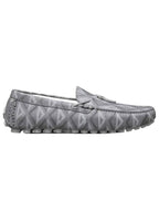 CD Diamond Drawstring Loafers Grey Dior