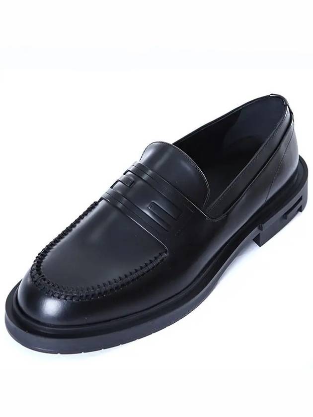 Fendi Frame Loafers Black