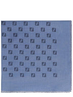 Fendi Fendi Wool And Silk Blend Shawl