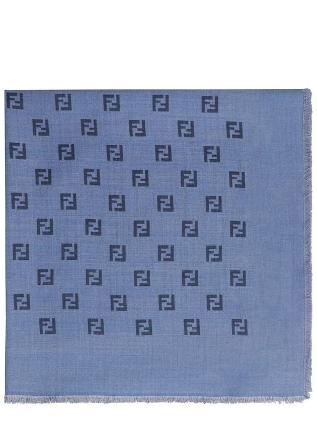 Fendi Fendi Wool And Silk Blend Shawl