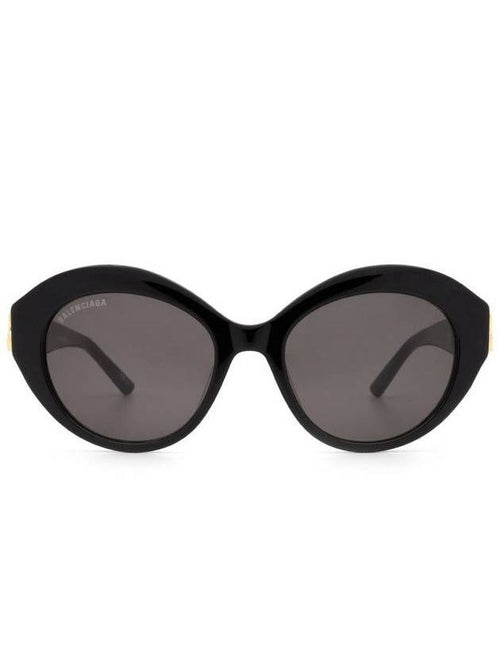 Balenciaga round frame logo sunglasses