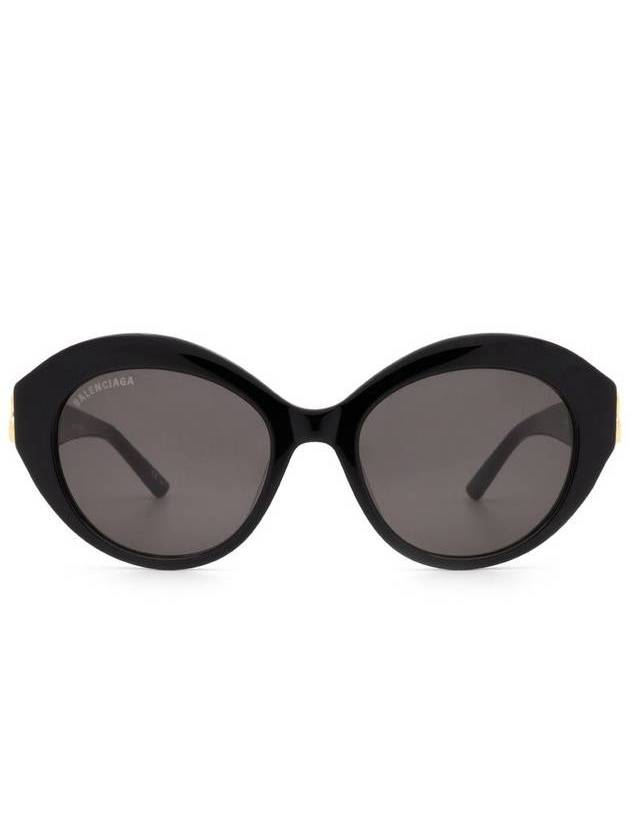 Balenciaga round frame logo sunglasses