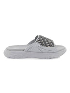 Homme H TOWN Oblique Slippers Beige Gray Dior