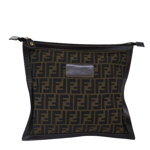 Fendi Zucca  Canvas Clutch Bag ()