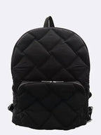 Bottega Veneta 652188 Black color maxi intrecciato nylon backpack